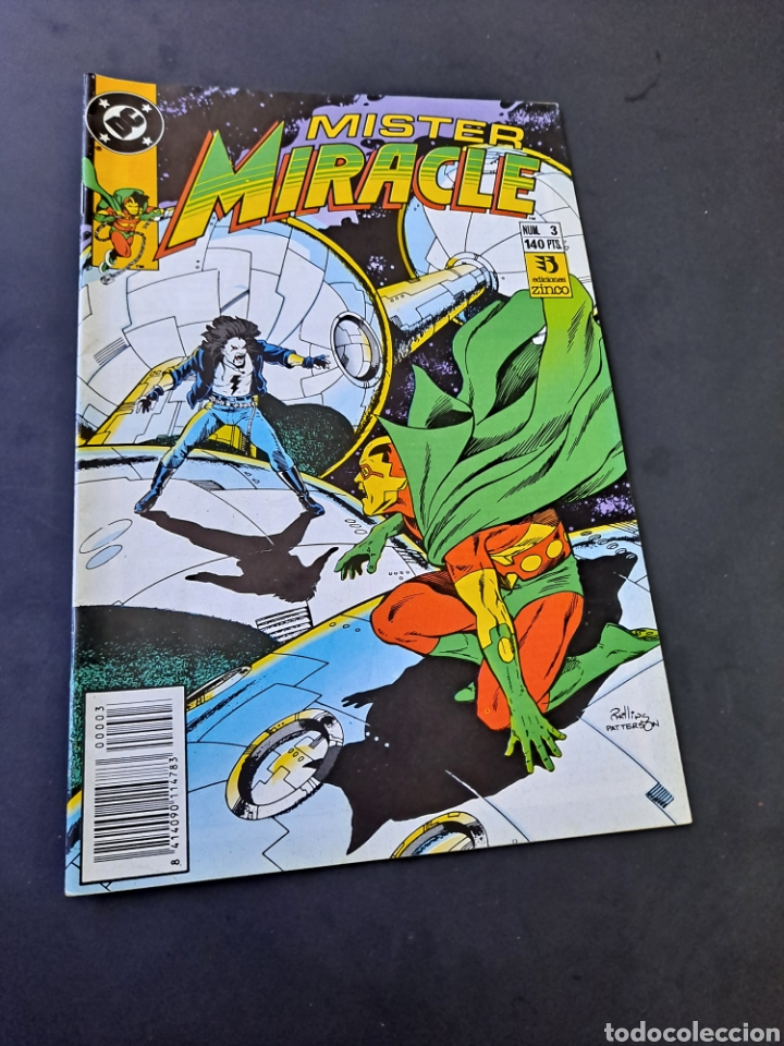 C&oacute;mics: EXCELENTE ESTADO MISTER MIRACLE 3 ZINCO DC GRAPA - Foto 1