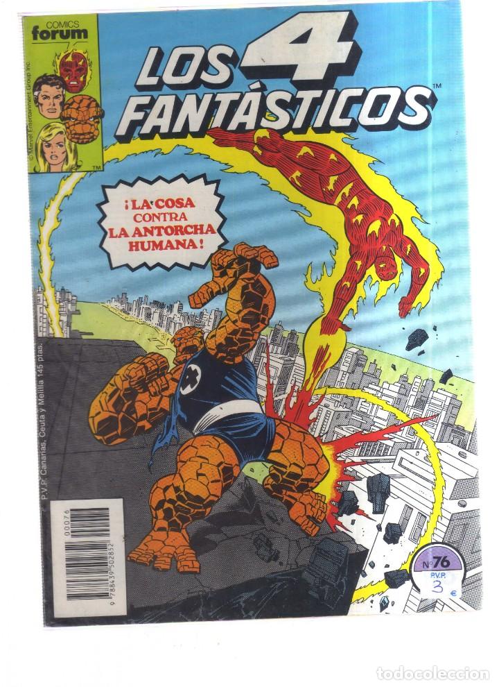 C&oacute;mics: LOS 4 FANTASTICOS FORUM N,76 - Foto 1