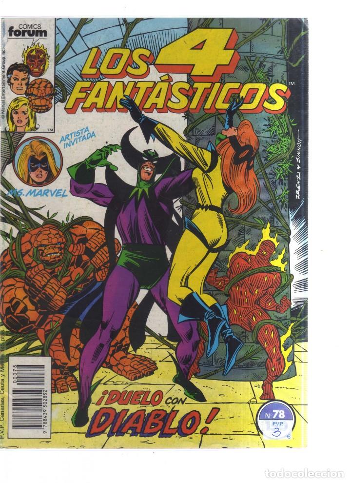 C&oacute;mics: LOS 4 FANTASTICOS FORUM N,78 - Foto 1