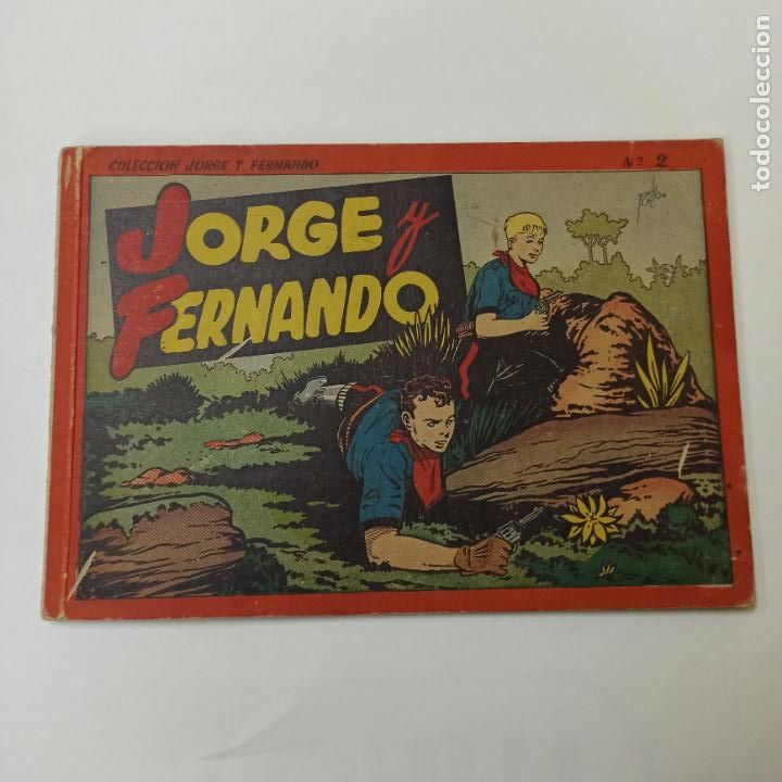 C&oacute;mics: ANTIGUO COMIC TBO ORIGINAL JORGE Y FERNANDO NUMERO 2 - Foto 1