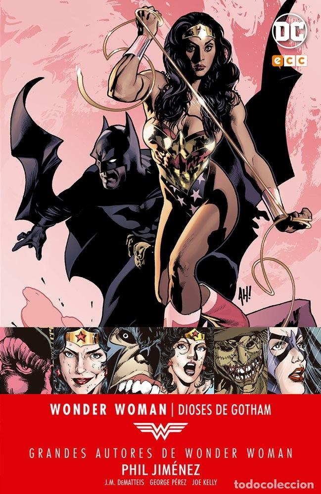 C&oacute;mics: GRANDES AUTORES DE WONDER WOMAN. PHIL JIM&Eacute;NEZ WONDER WOMAN. DIOSES DE GOTHAM ECC. TAPA DURA