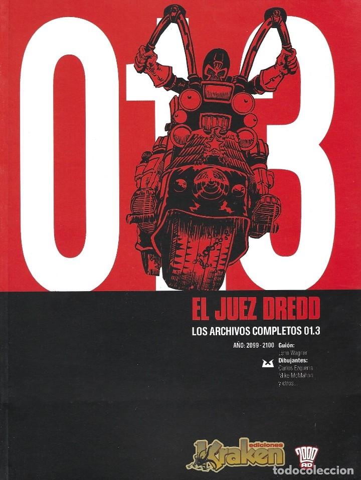 C&oacute;mics: el juez dredd, los archivos completos 01.3 de kraken ediciones - Foto 1