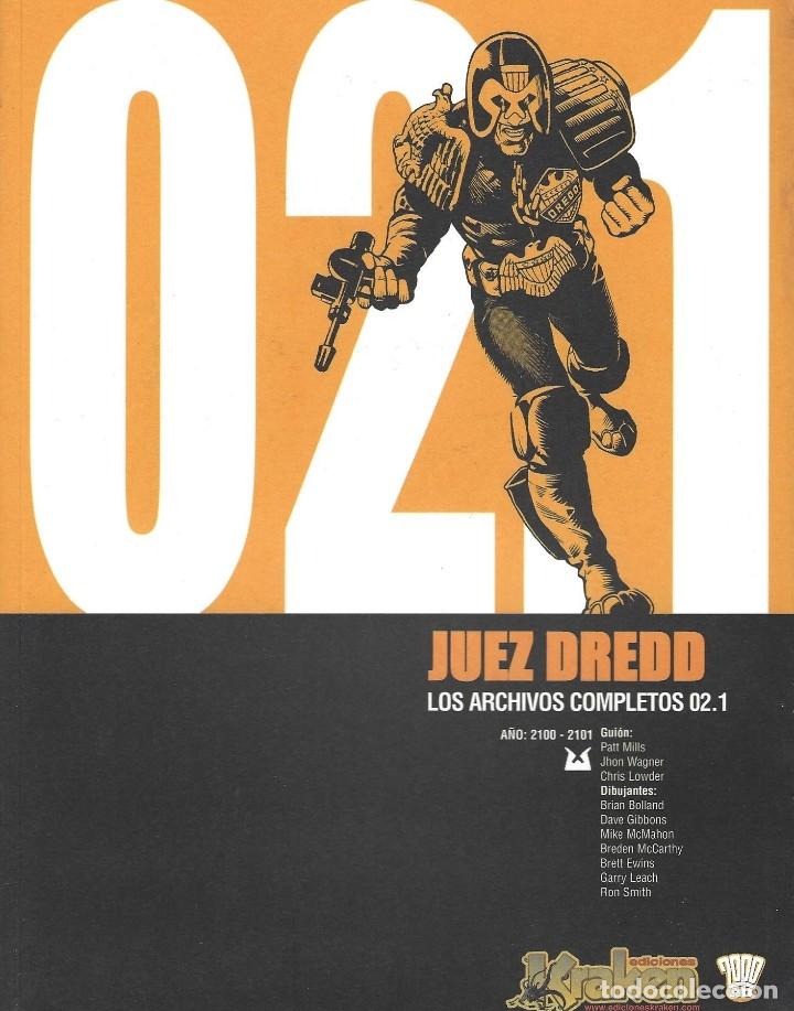 C&oacute;mics: el juez dredd, los archivos completos 02.1 de kraken ediciones - Foto 1