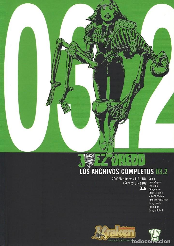 C&oacute;mics: el juez dredd, los archivos completos 03.2 de kraken ediciones - Foto 1