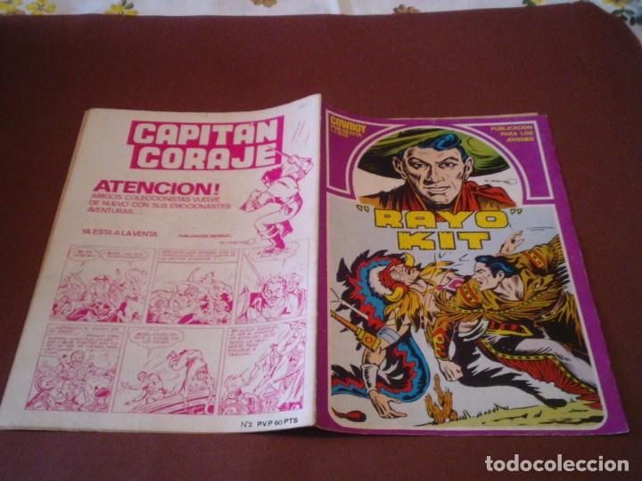 C&oacute;mics: COWBOY PRESENTA LA SERIE - RAYO KIT - NUMERO 2 - GORBAUD - CJ 149 - Foto 2