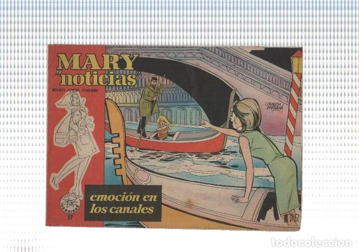 Cómics: Mary Noticias numero 027: trasera foto artista Bobby Darin - Foto 2 - 339341988