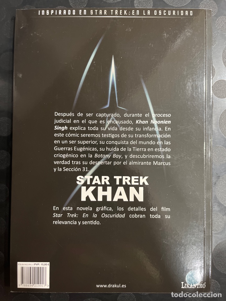 C&oacute;mics: STAR TREK : KHAN Ed DRAKUL LIKANTRO ( 2010 ) - Foto 2