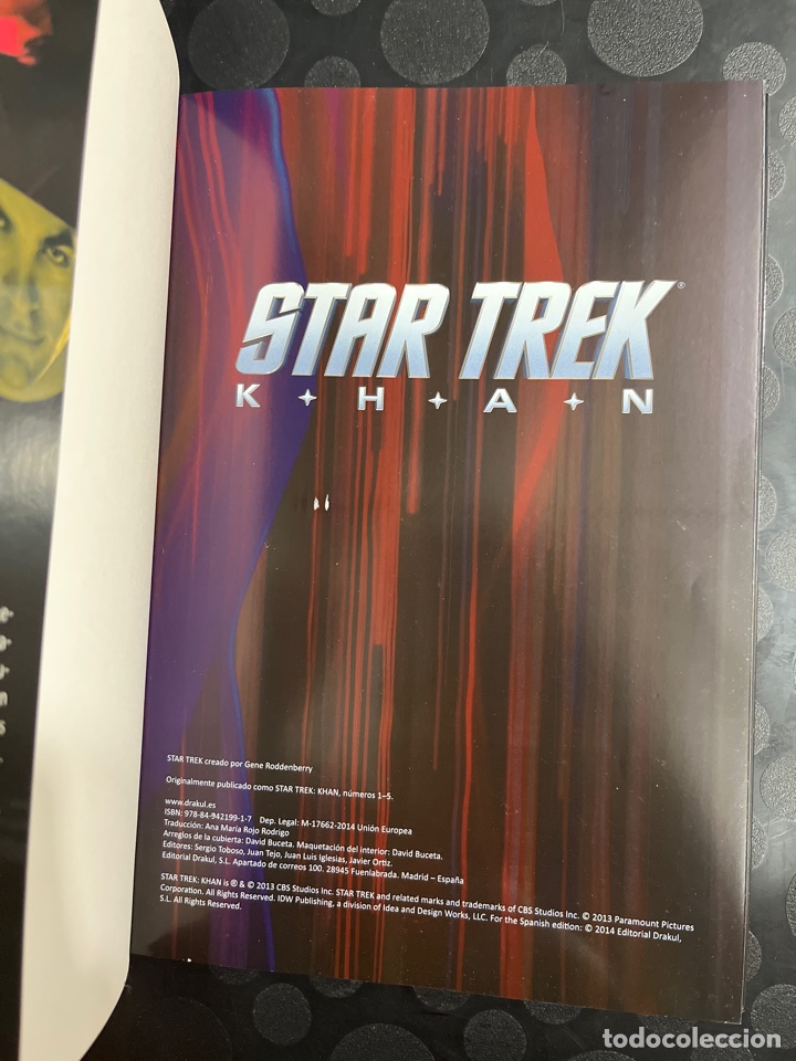 C&oacute;mics: STAR TREK : KHAN Ed DRAKUL LIKANTRO ( 2010 ) - Foto 3