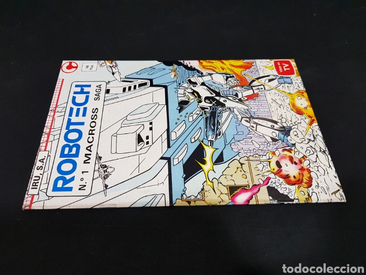 C&oacute;mics: Comic Robotech Macross Saga 1985 n⁰1-2-3-4 Editorial IRU S.A. - Foto 4