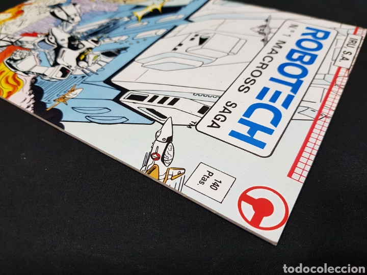 C&oacute;mics: Comic Robotech Macross Saga 1985 n⁰1-2-3-4 Editorial IRU S.A. - Foto 7