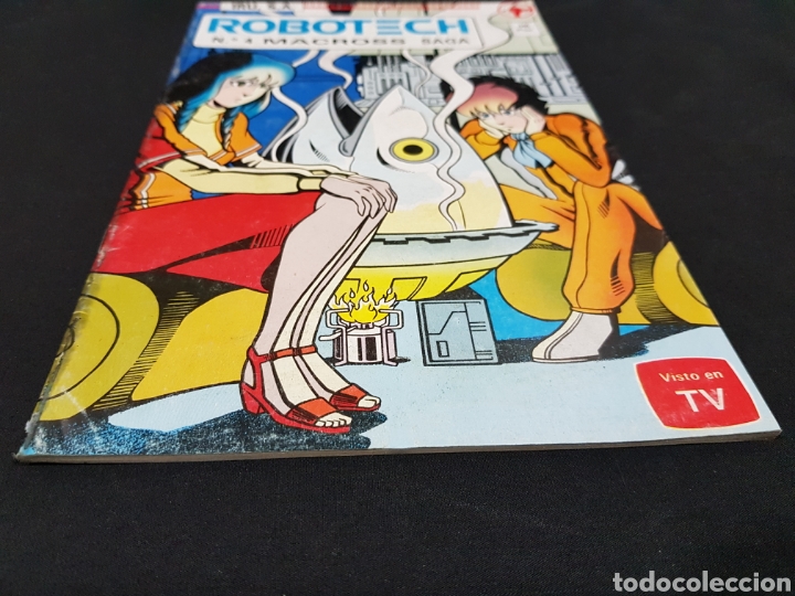 C&oacute;mics: Comic Robotech Macross Saga 1985 n⁰1-2-3-4 Editorial IRU S.A. - Foto 49