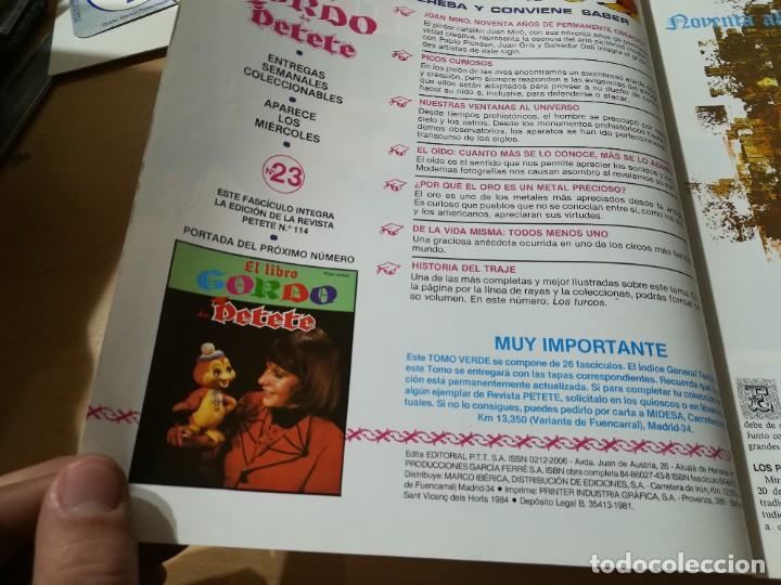 C&oacute;mics: EL LIBRO GORDO DE PETETE / 23 VERDE / AO34 - Foto 5