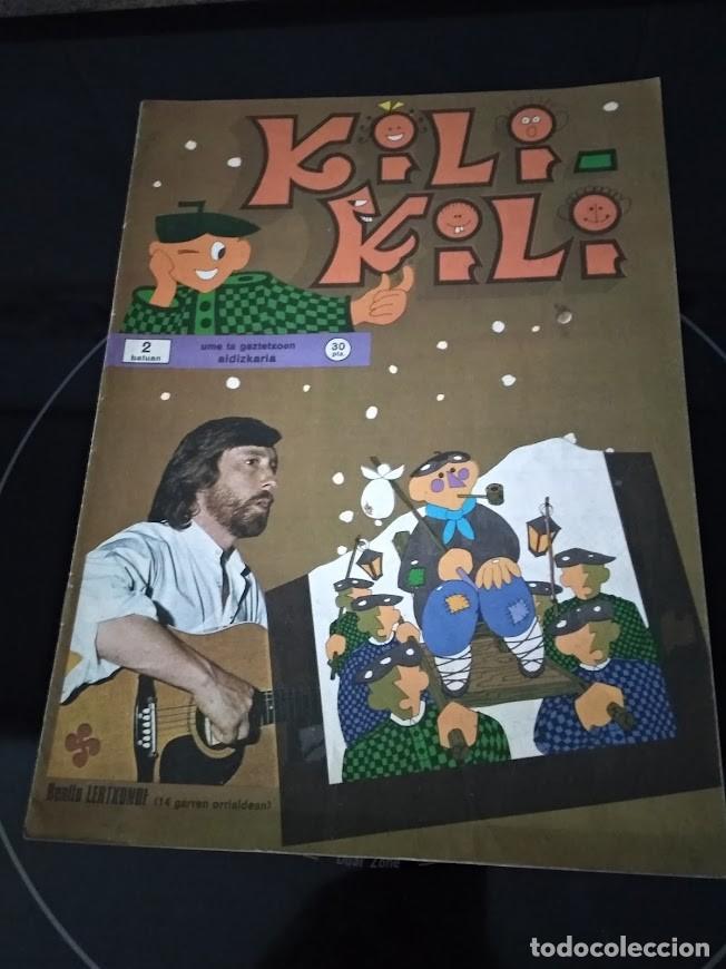C&oacute;mics: KILI LILI N&ordm; 2 BENITO LERTXUNDI EUSKARAZ VASCO BASQUE - Foto 1