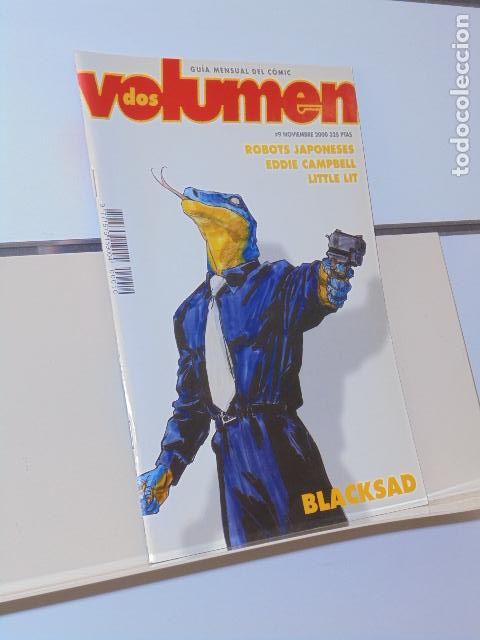 C&oacute;mics: GUIA MENSUAL DEL COMIC VOLUMEN DOS N&ordm; 9 DICIEMBRE 2000 BLACKSAD - Foto 1