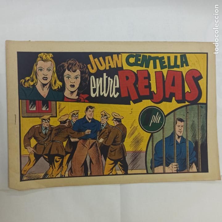 C&oacute;mics: ANTIGUO COMIC TBO ORIGINAL JUAN CENTELLA ENTRE REJAS - Foto 1