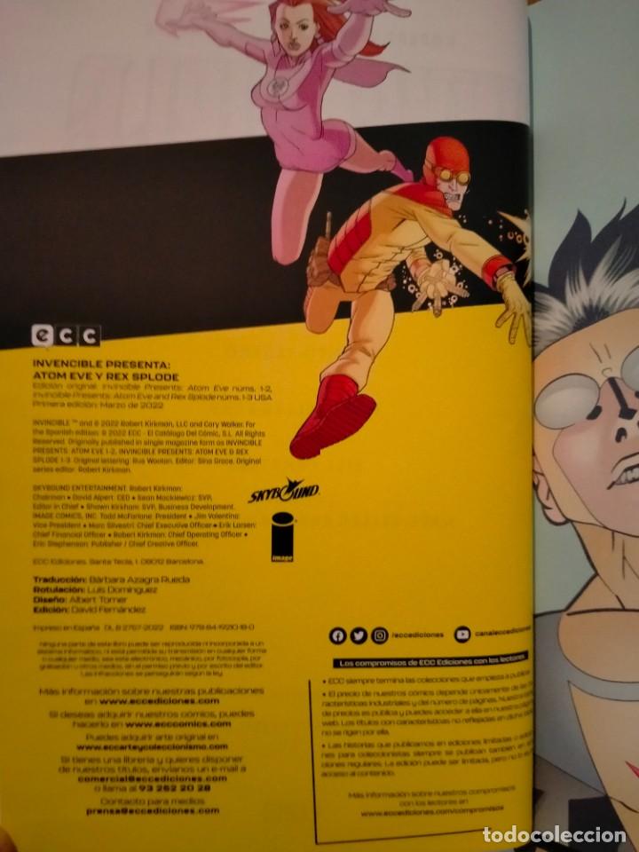 C&oacute;mics: CERENE/BELLEGARDE/KIRKMAN. INVENCIBLE presenta ATOM EVE Y REX EXPLODE .ECC - Foto 3