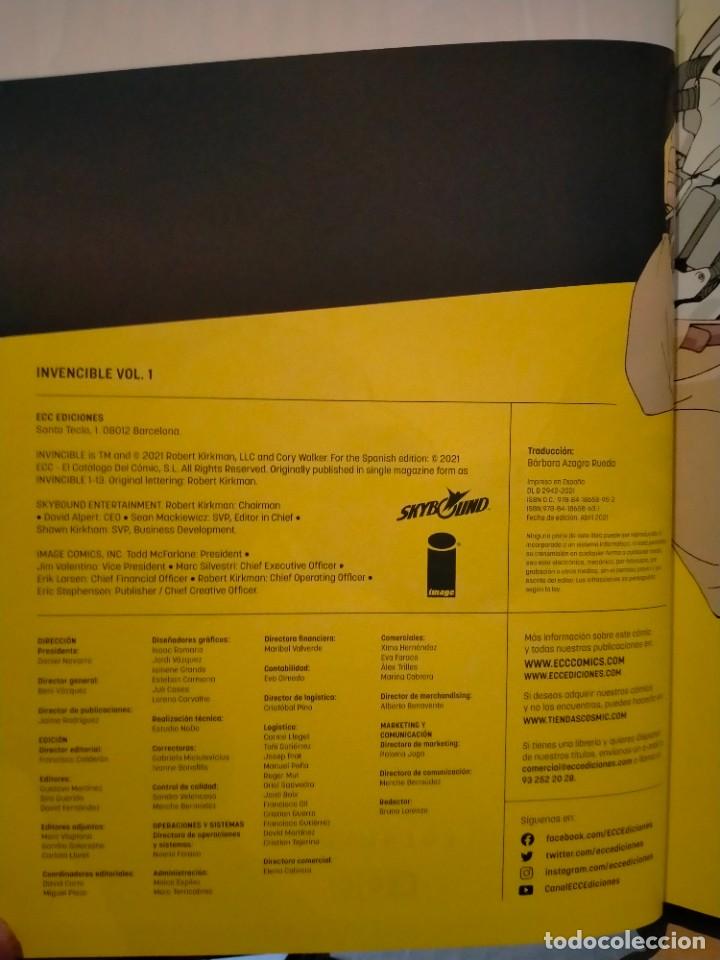 C&oacute;mics: KIRKMAN/WALKER/OTTLEY /CRABTREE. INVENCIBLE (VOLUMEN 1) .ECC - Foto 3