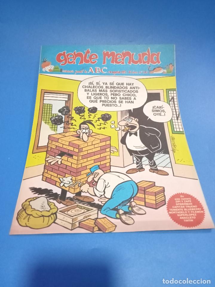 Comics: TEBEO. GENTE MENUDA. SEMANARIO JUVENIL DE ABC. 20 AGOSTO 1995. N&ordm; 301.