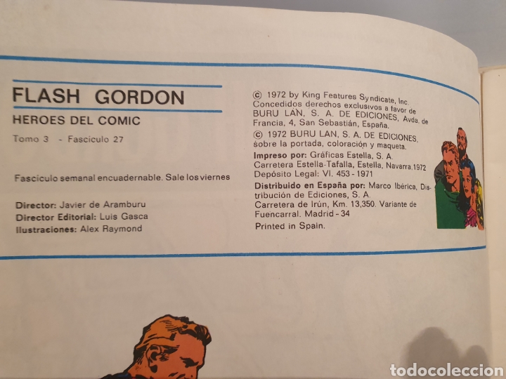 C&oacute;mics: HEROES DEL C&Oacute;MIC. FLASH GORDON. BURULAN. 6 NUMEROS. A&Ntilde;OS 70 - Foto 5