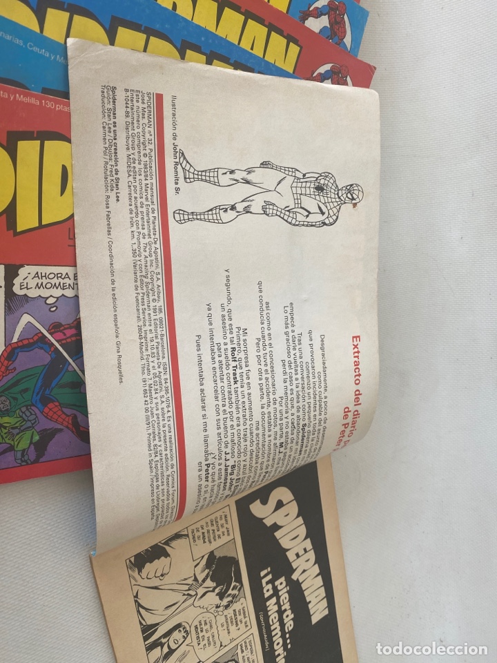 C&oacute;mics: Colecci&oacute;n comics Spiderman 1983 84. Buen estado - Foto 3