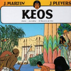 Cómics: KEOS OSIRIS - LA COBRA - EL BECERRO DE ORO. J. MARTIN - J. PLEYERS NETCOM2 EDITORIAL 2012 1ª EDICION. Lote 340996463