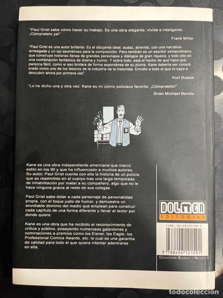 C&oacute;mics: KANE N.1 de PAUL GRIST Ed DOLMEN ( 2004/2005 ) - Foto 2