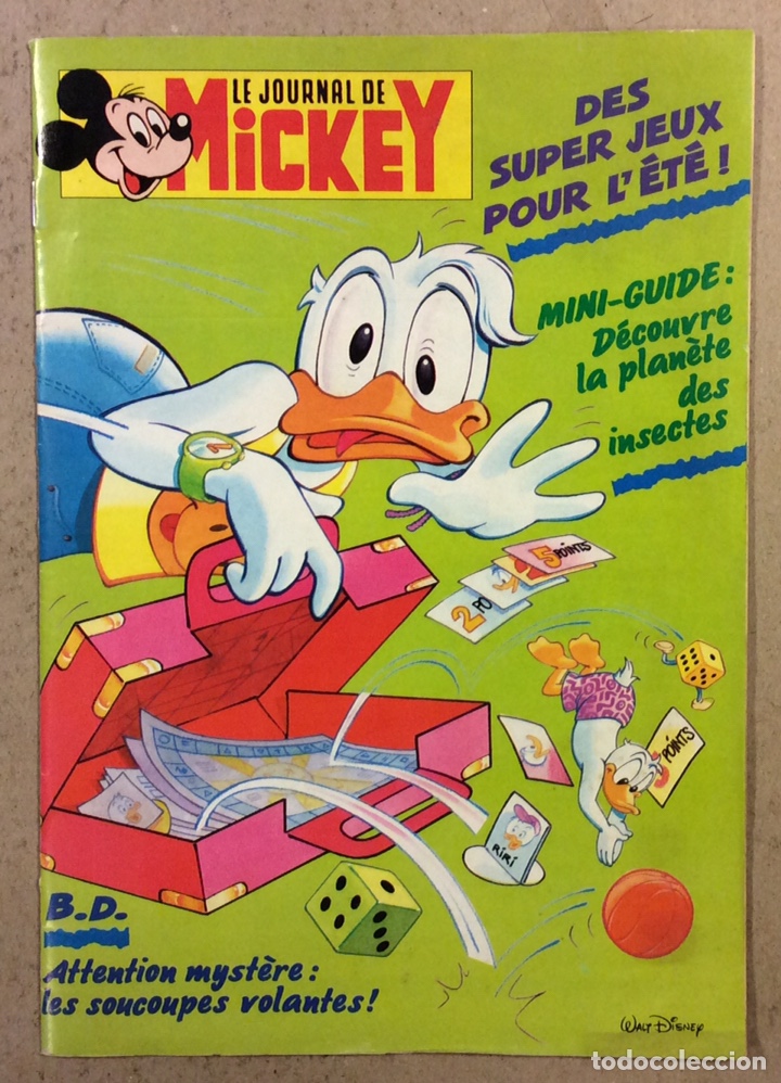 Comics: LE JOURNAL DE MICKEY N&deg; 1932 (HERV&Eacute; DIGNE 1989). EN FRANC&Eacute;S