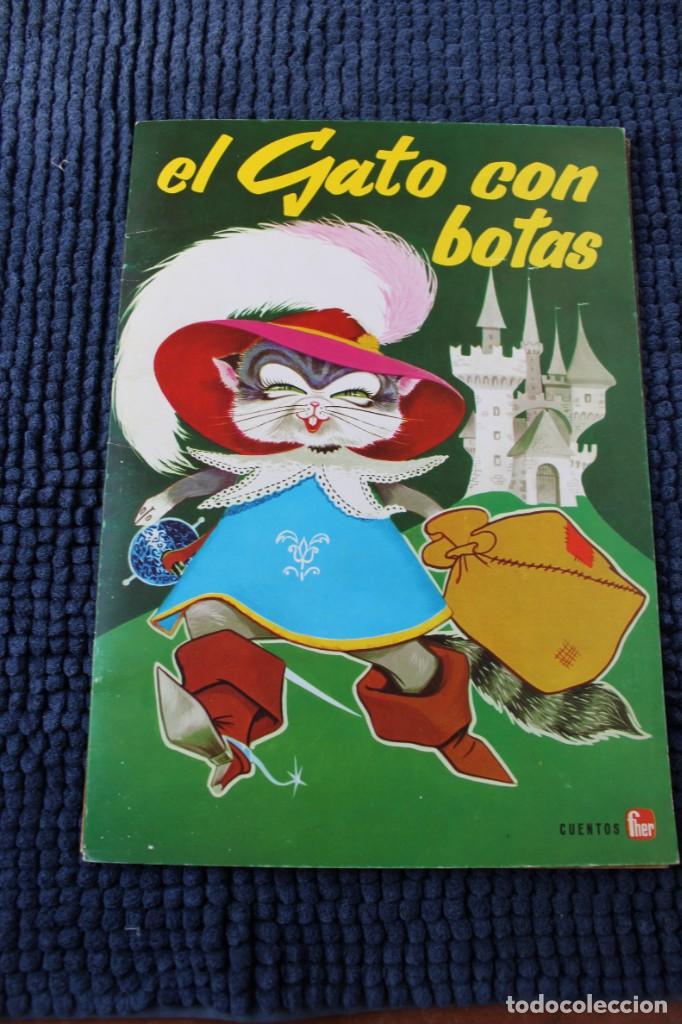C&oacute;mics: EL GATO CON BOTAS CUENTOS FHER ; A&Ntilde;O 1972 - Foto 1