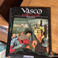 Comics: VASCO TOMO 7 EL DIABLO Y EL CÁTARO DE GUILLES CHAILLET. Lote 341539723