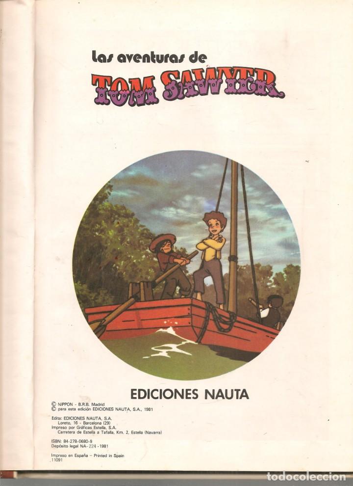 C&oacute;mics: LAS AVENTURAS DE TOM SAWYER. EDICIONES NAUTA, 1981. (B/A28) - Foto 2