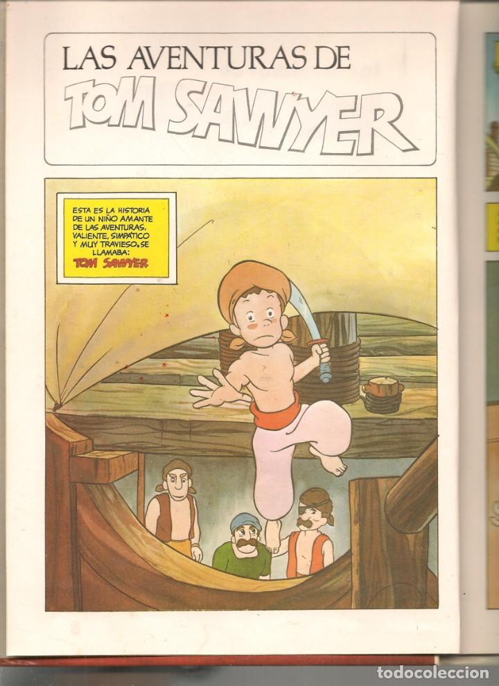 C&oacute;mics: LAS AVENTURAS DE TOM SAWYER. EDICIONES NAUTA, 1981. (B/A28) - Foto 3