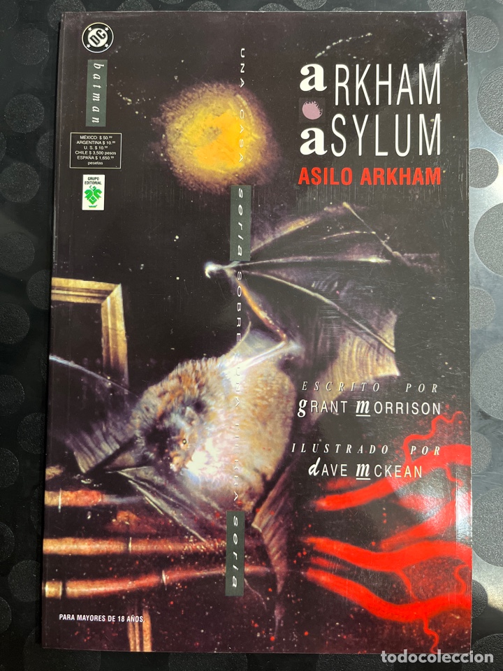 C&oacute;mics: BATMAN : ARKHAM ASYLUM ASILO ARKHAM de GRANT MORRISON DC Ed VID - Foto 1