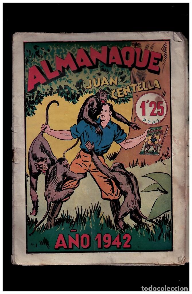 C&oacute;mics: Almanaque 1942 Juan Centella, original - Foto 1