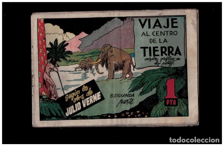 C&oacute;mics: Viaje al centro de la tierra, segunda parte, en buen estado - Foto 1