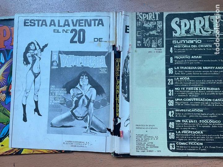 C&oacute;mics: LOTE 4 COMICS SPIRIT, LEER - Foto 2