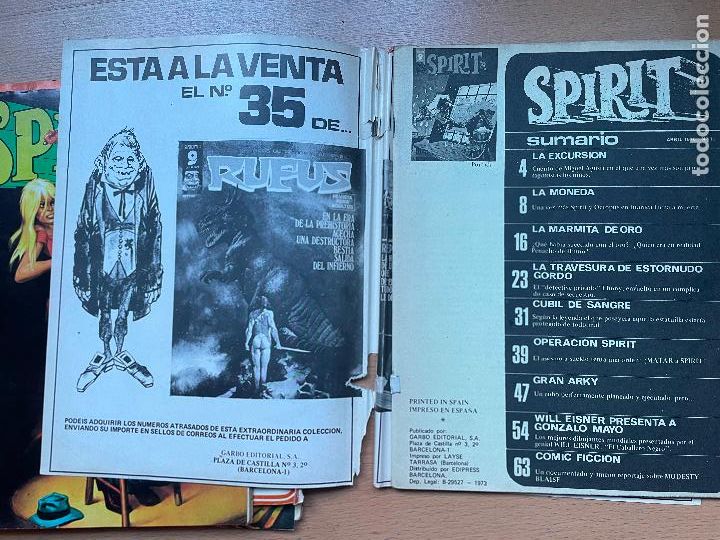 C&oacute;mics: LOTE 4 COMICS SPIRIT, LEER - Foto 6