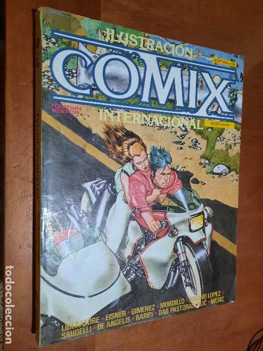 Comics: COMIX ILUSTRACI&Oacute;N INTERNACIONAL. EXTRA 6. RECOPILA 22-23-24 DE LA COLECCI&Oacute;N. BUEN ESTADO