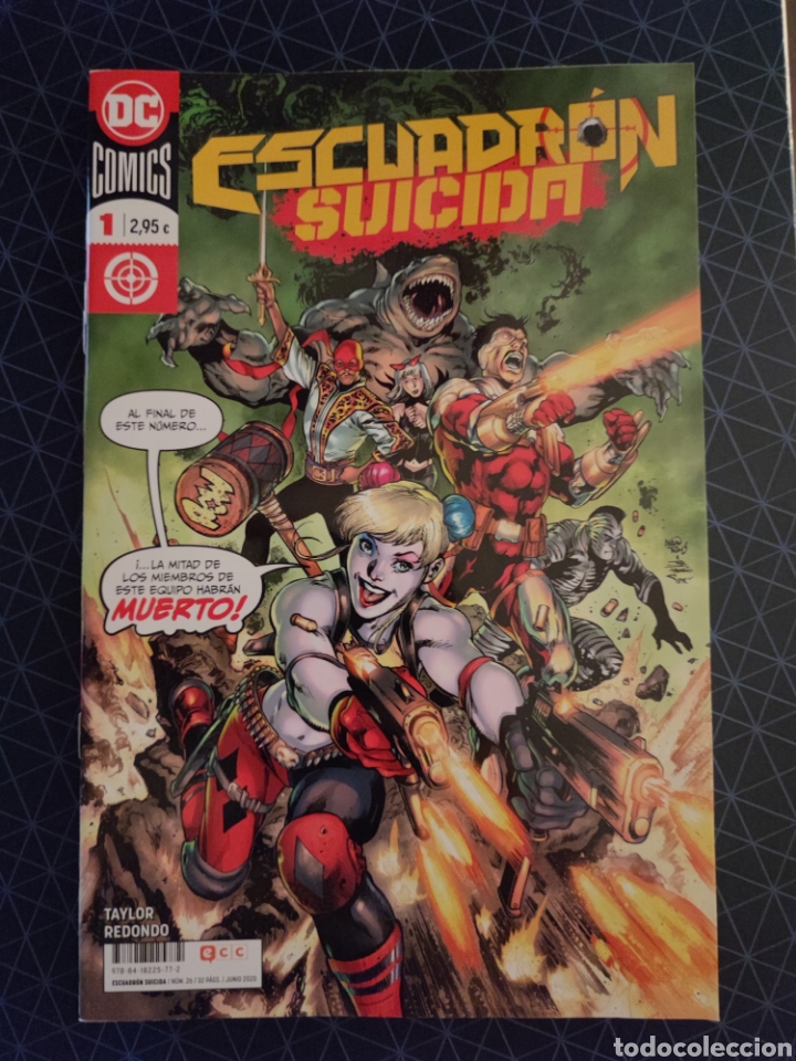 C&oacute;mics: Escuadr&oacute;n suicida. Grapa. 6 n&uacute;meros. Taylor - Foto 1