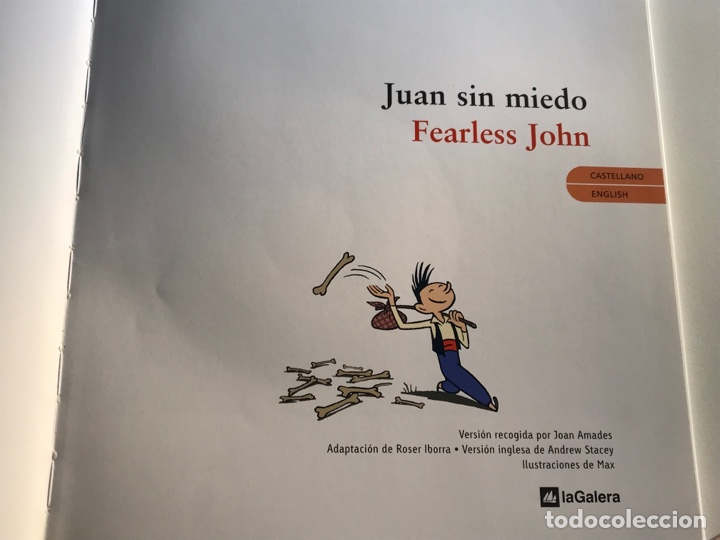 C&oacute;mics: Juan sin miedo. Fearless John. Versi&oacute;n inglesa en CD. Biling&uuml;es. La Galera - Foto 5