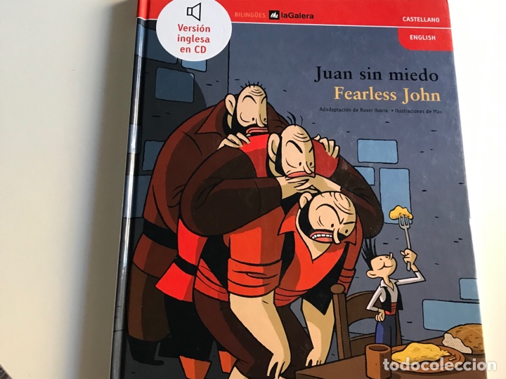 C&oacute;mics: Juan sin miedo. Fearless John. Versi&oacute;n inglesa en CD. Biling&uuml;es. La Galera - Foto 1