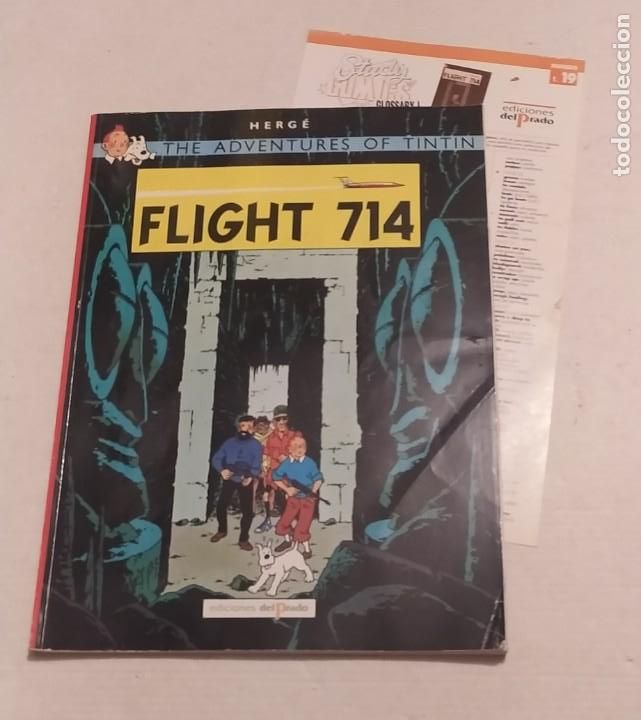 C&oacute;mics: TINTIN - FLIGHT 714 - EDICIONES DEL PRADO - Foto 1