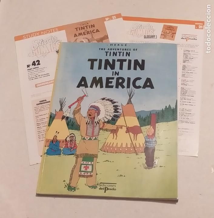 C&oacute;mics: TINTIN - TINTIN IN AMERICA - EDICIONES DEL PRADO - Foto 1