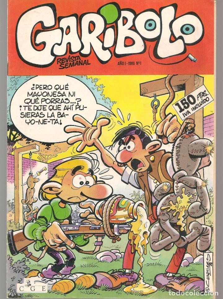 C&oacute;mics: GARIBOLO. N&ordm; 1. CIA. GRAL. DE EDICIONES, 1986. (C/A53) - Foto 1