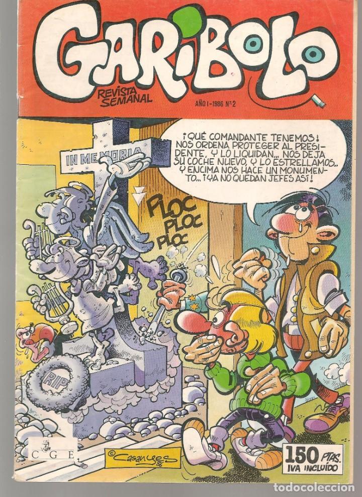 C&oacute;mics: GARIBOLO. N&ordm; 2. CIA. GRAL. DE EDICIONES, 1986. (C/A53) - Foto 1