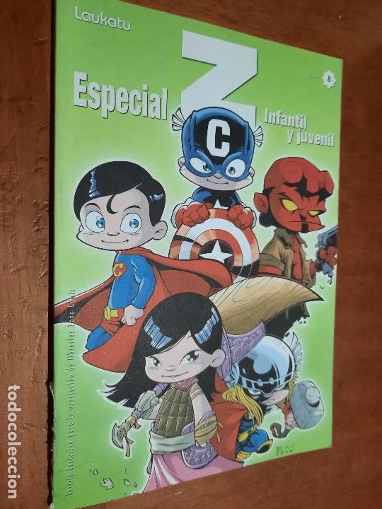 C&oacute;mics: Z ESPECIAL INFANTIL Y JUVENIL. LAUKATU. R&Uacute;STICA. BUEN ESTADO PERO LOMO TOCADO ABAJO. DIFICIL caj 54