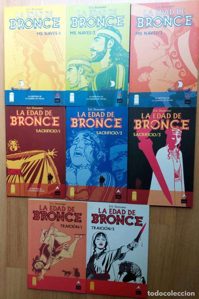 C&oacute;mics: LA EDAD DE BRONCE : OBRA COMPLETA 8 EJEMPLARES. R&Uacute;STICA. - Foto 1
