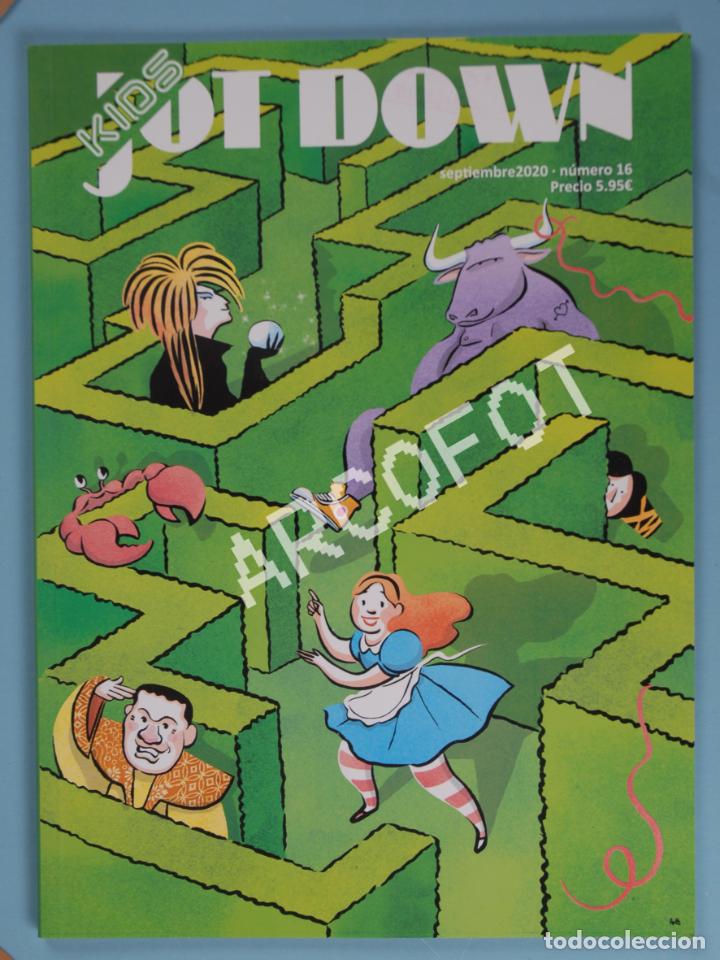 C&oacute;mics: JOT DOWN kids n&ordm; 16 - SEPTIEMBRE 2020 - edici&oacute;n COLECTIVO FUT Y MAKAK 2020
