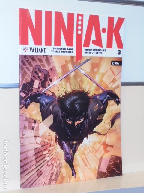C&oacute;mics: NINJAK N&ordm; 3 - VALIANT MEDUSA COMICS NINJA-K NINJA&middot;K - Foto 1