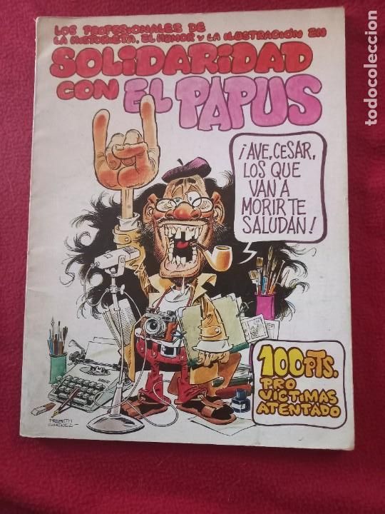 C&oacute;mics: SOLIDARIDAD CON EL PAPUS - VARIOS AUTORES - RUSTICA - Foto 1