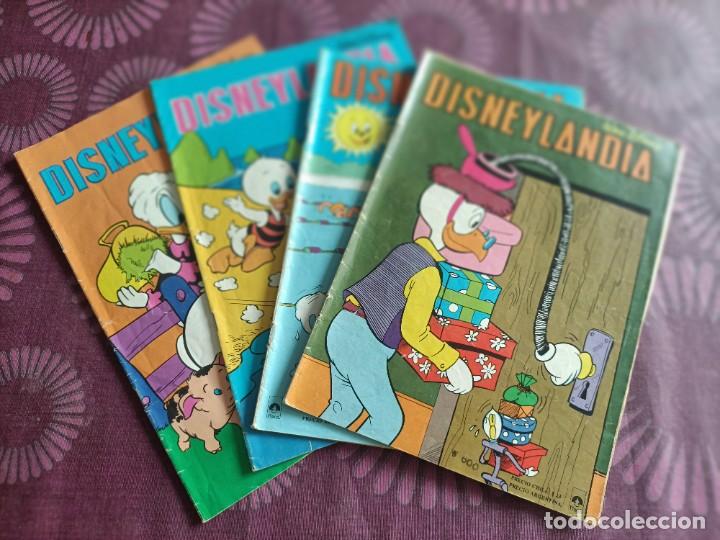 C&oacute;mics: 4 ejemplares del comic &rdquo;Disneylandia&rdquo; - Argentina - Foto 1